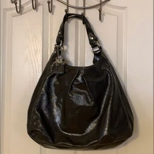 Coach patent leather handbag